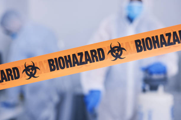 Professional Biohazard Cleanup technician working in Arcadia, SC